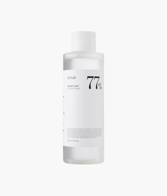 Anua – Heartleaf 77% Soothing Toner – Kojący Tonik do Twarzy – 250ml