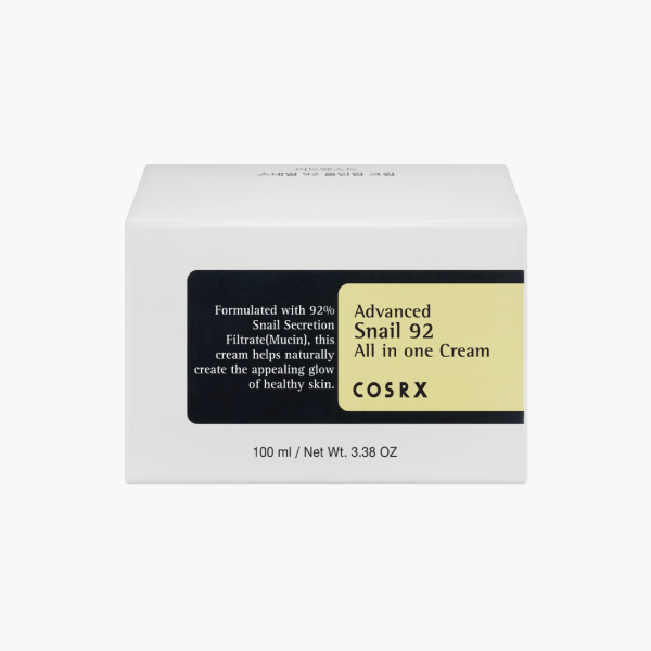 COSRX - Advanced Snail 92 All in One Cream - Wszechstronny Krem ze Śluzem Ślimaka - 100g - obrazek 2