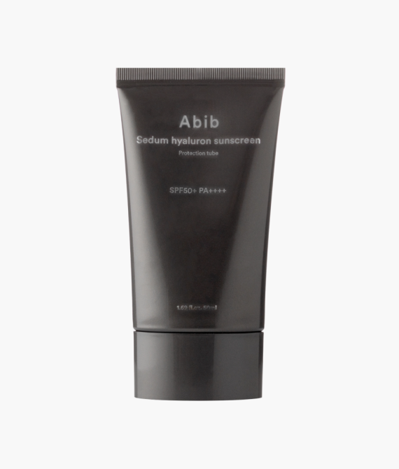 Abib – Sedum Hyaluron Sunscreen Protection Tube SPF50+/PA++++ – Nawilżający Krem z Filtrem – 50ml