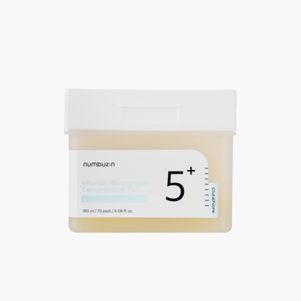 Numbuzin - No.5 Vitamin - niacinamide concentrated pad - płatki z niacynamidem do twarzy - 180ml/70szt.