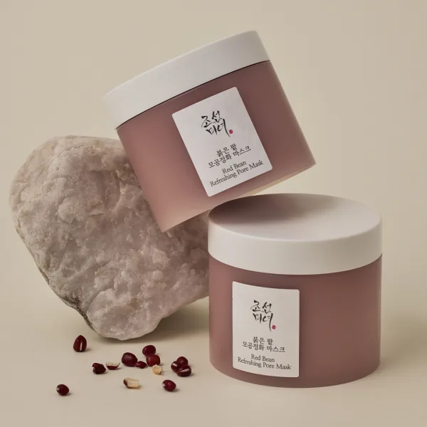 Beauty of Joseon red bean refreshing kremowa maska glinkowa do twarzy 140ml - obrazek 4